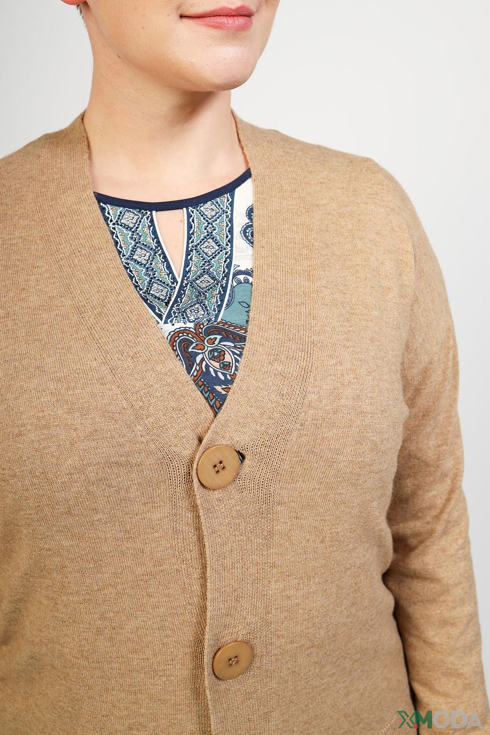 Кардиган Samoon бежевый