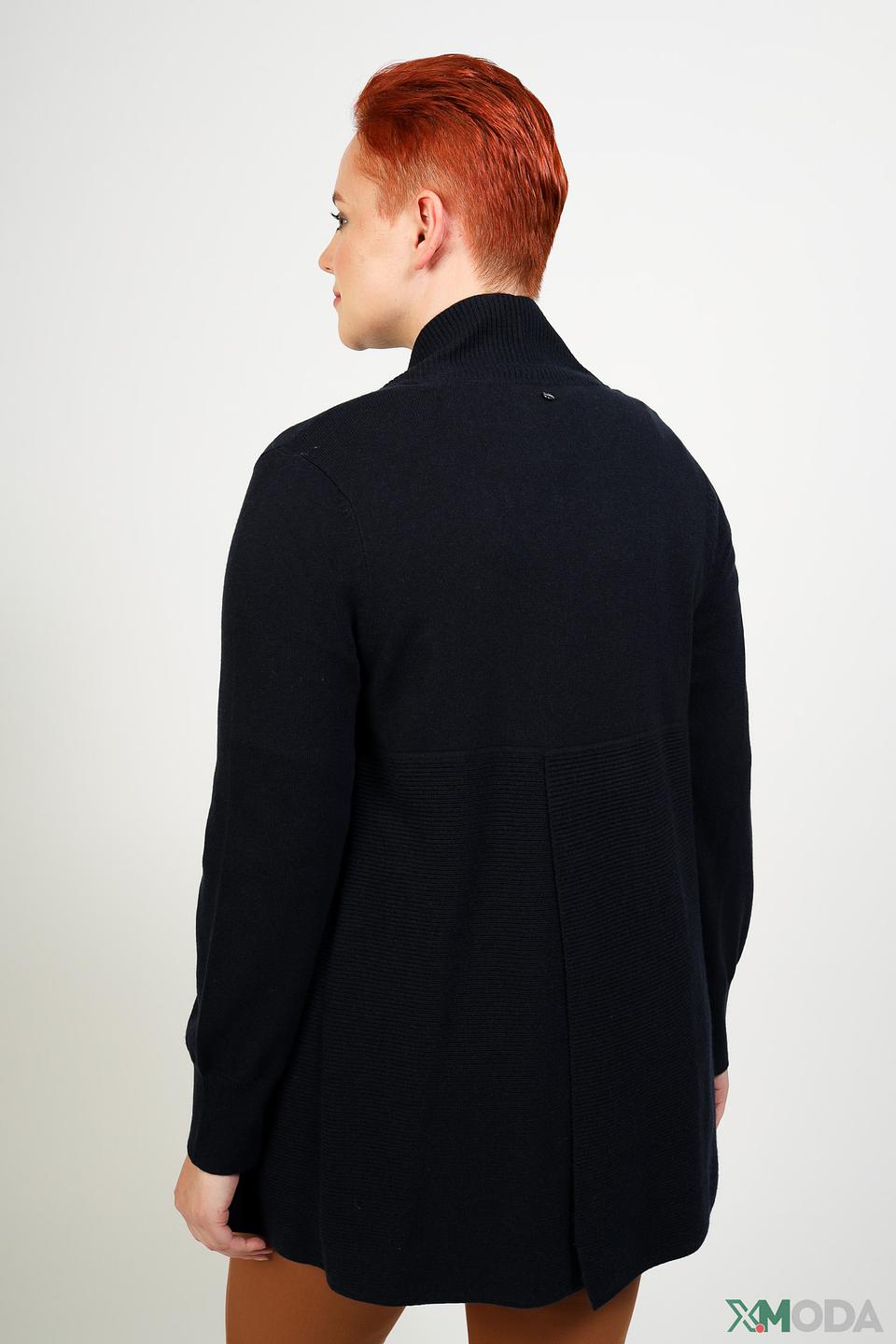 Жакет Samoon вязаный чёрный