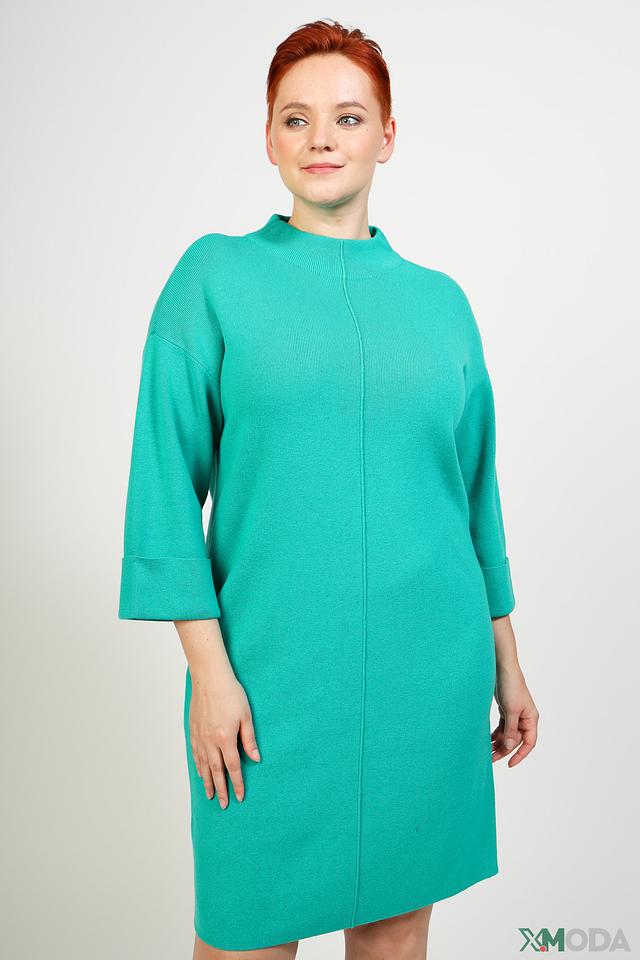 Платье Samoon трикотажное бирюзовое