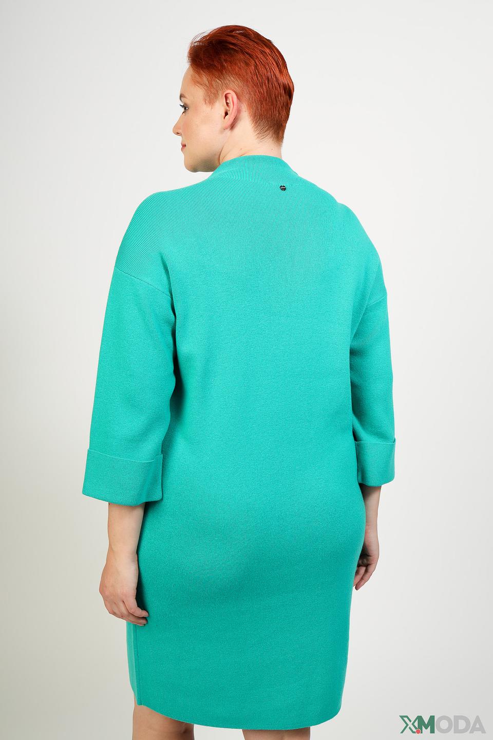 Платье Samoon трикотажное бирюзовое