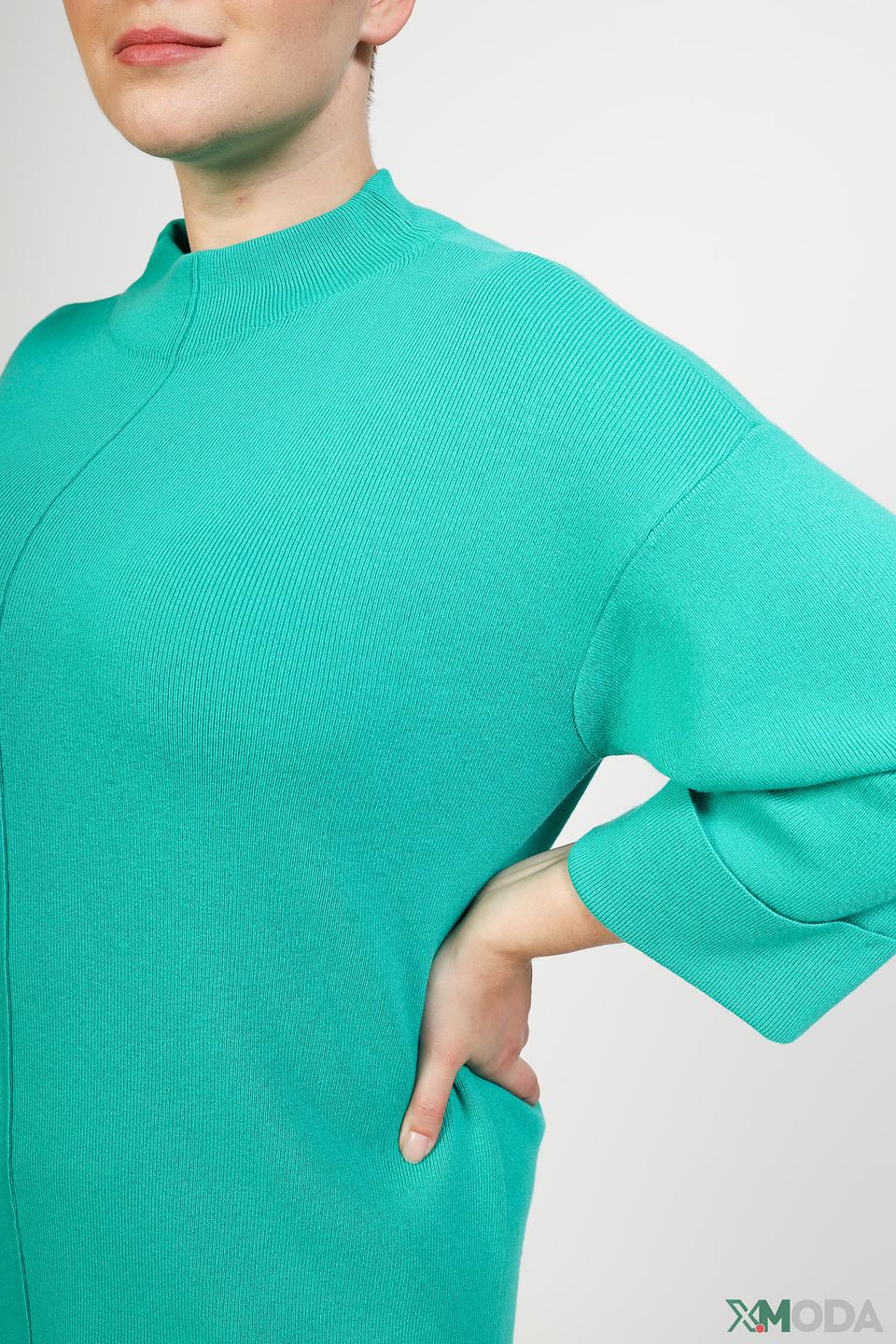 Платье Samoon трикотажное бирюзовое