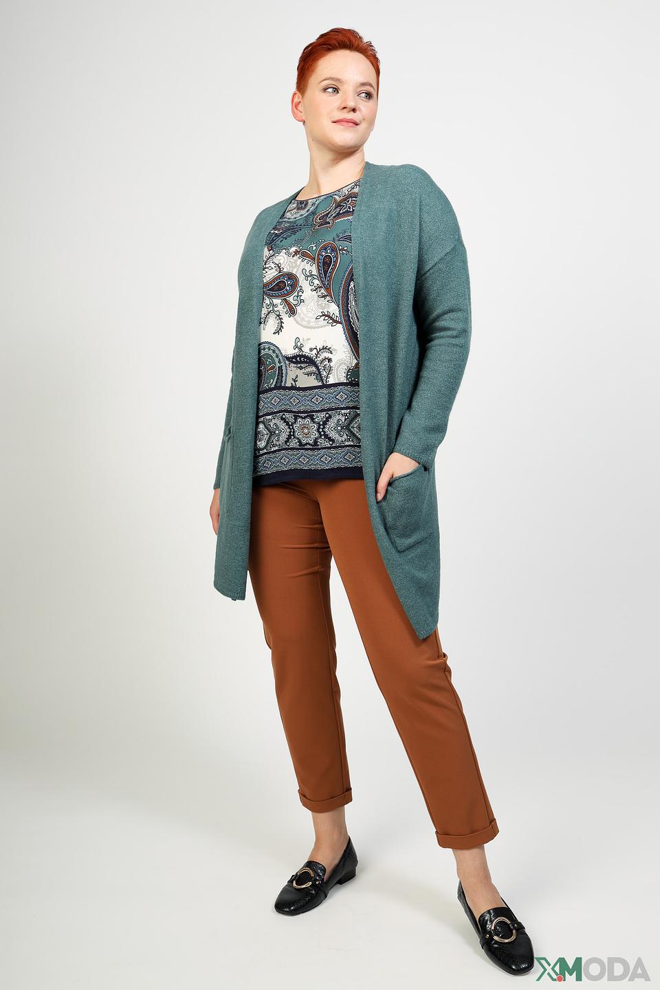 Кардиган Via Appia зеленый