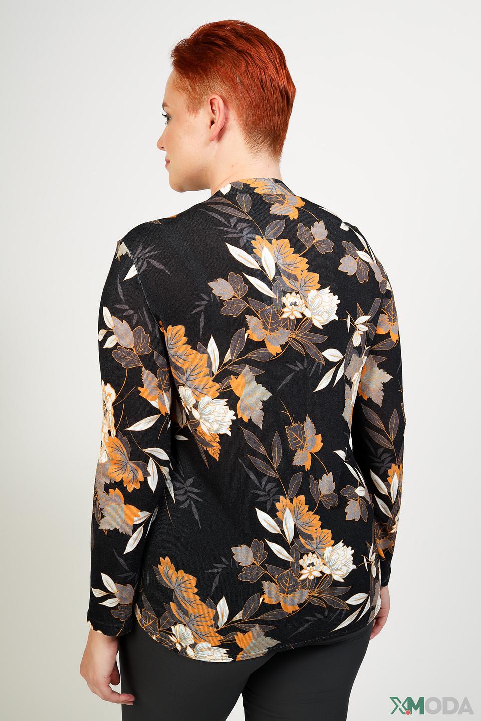 Пуловер Frank Walder с цветочным принтом