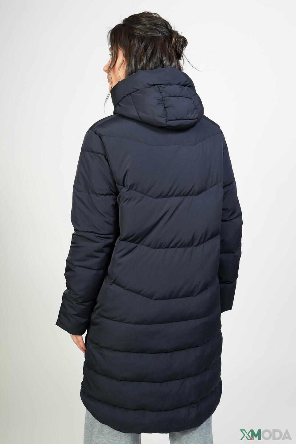 Пальто Frieda and Freddies стеганое тёмно-синее