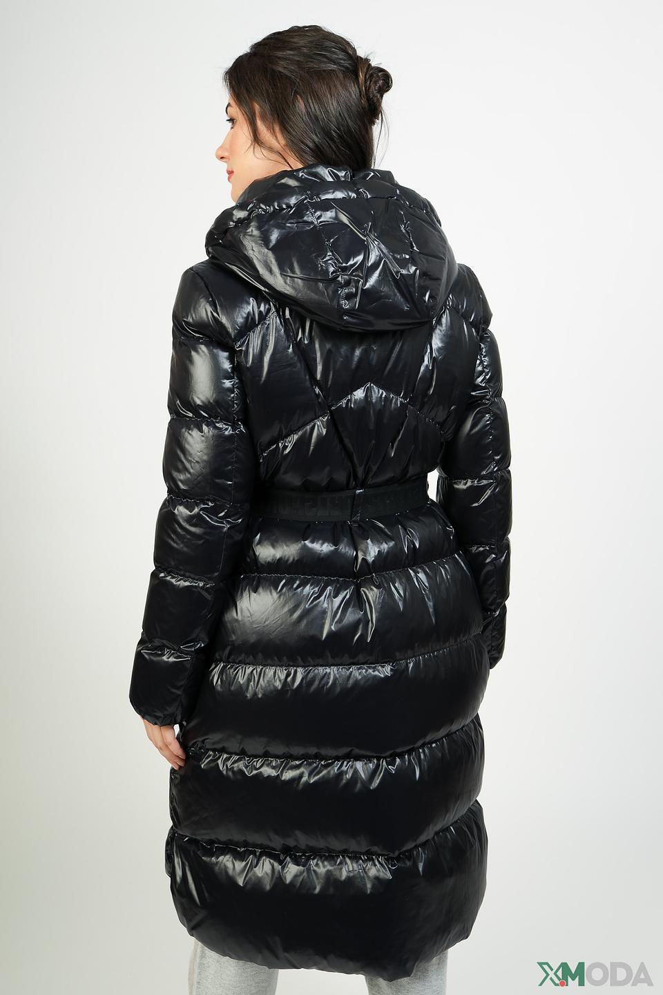 Пальто Marc Cain стеганое чёрное