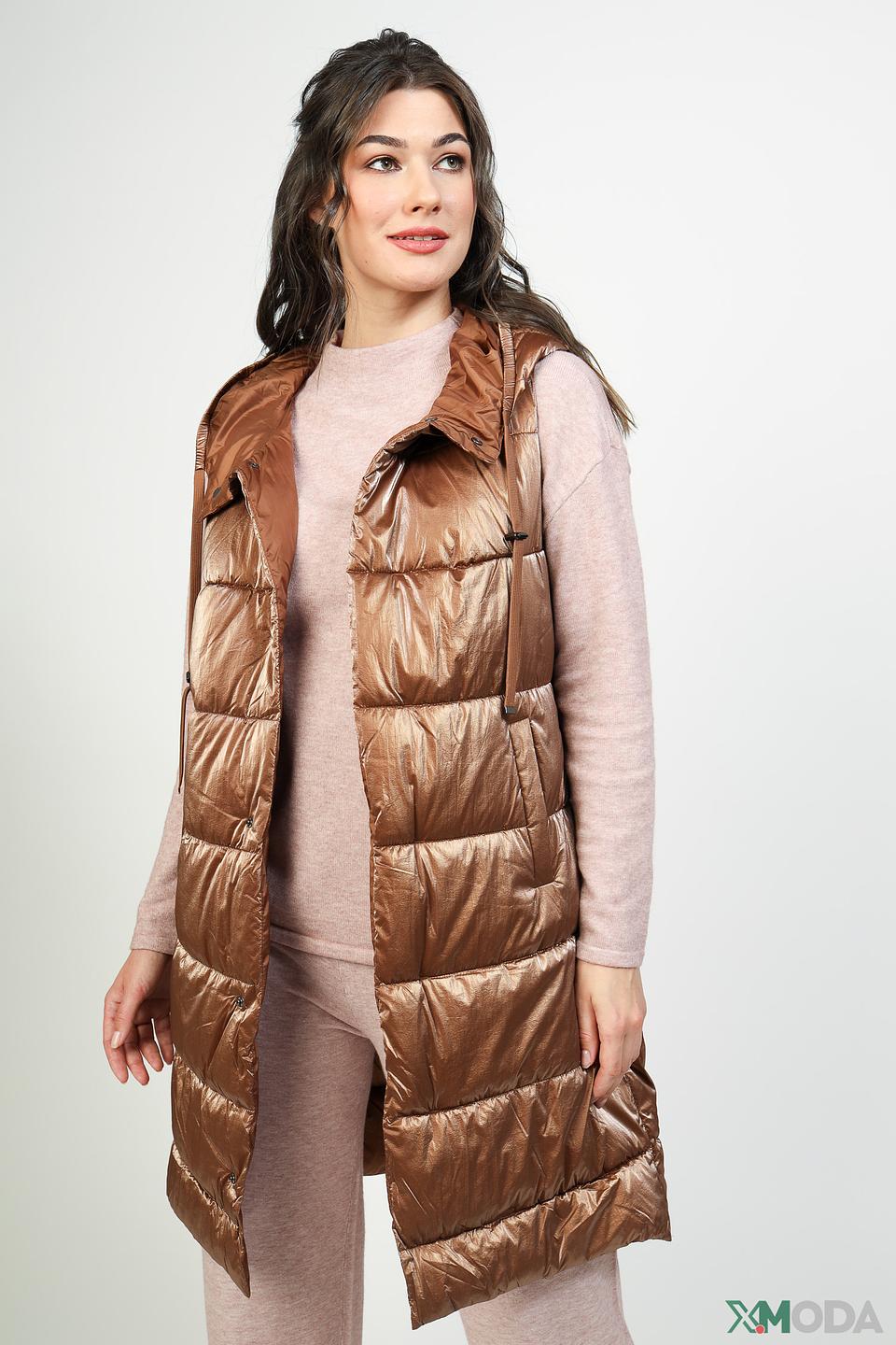 Жилет Gerry Weber стеганый коричневый