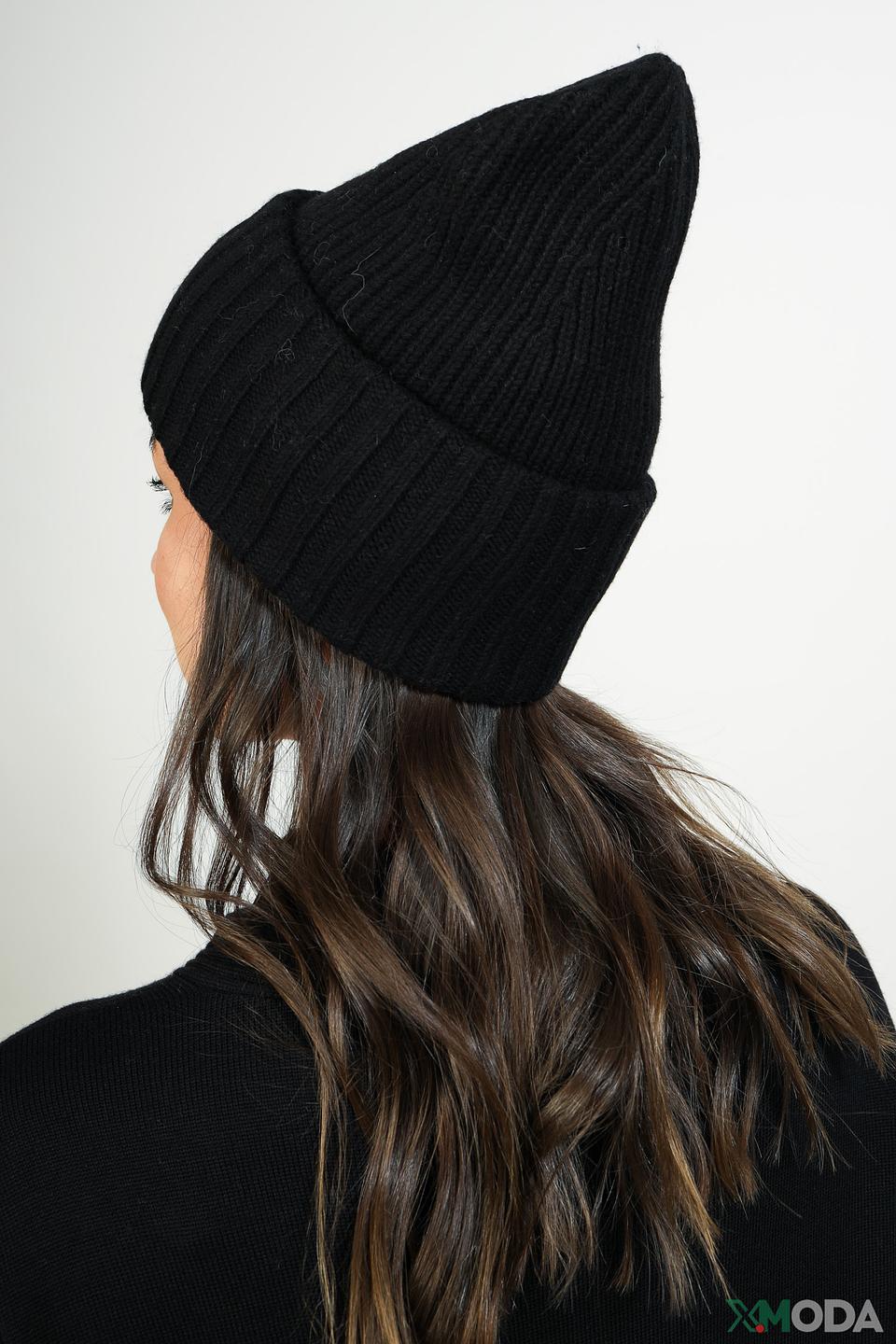 Шапка Roeckl чёрная вязаная