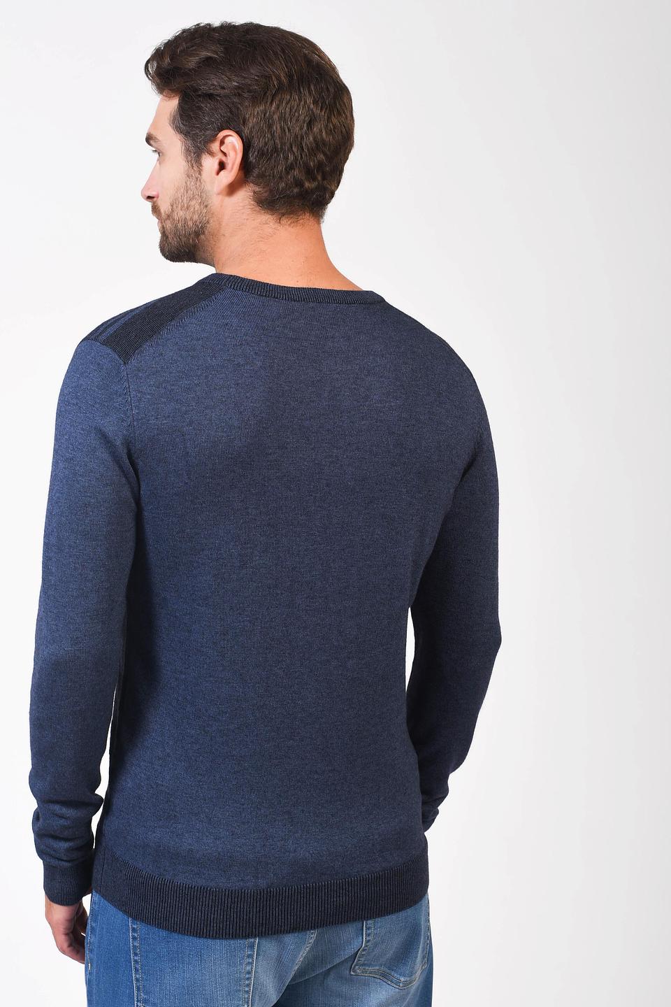 Джемпер Pezzo мужской синий с узором