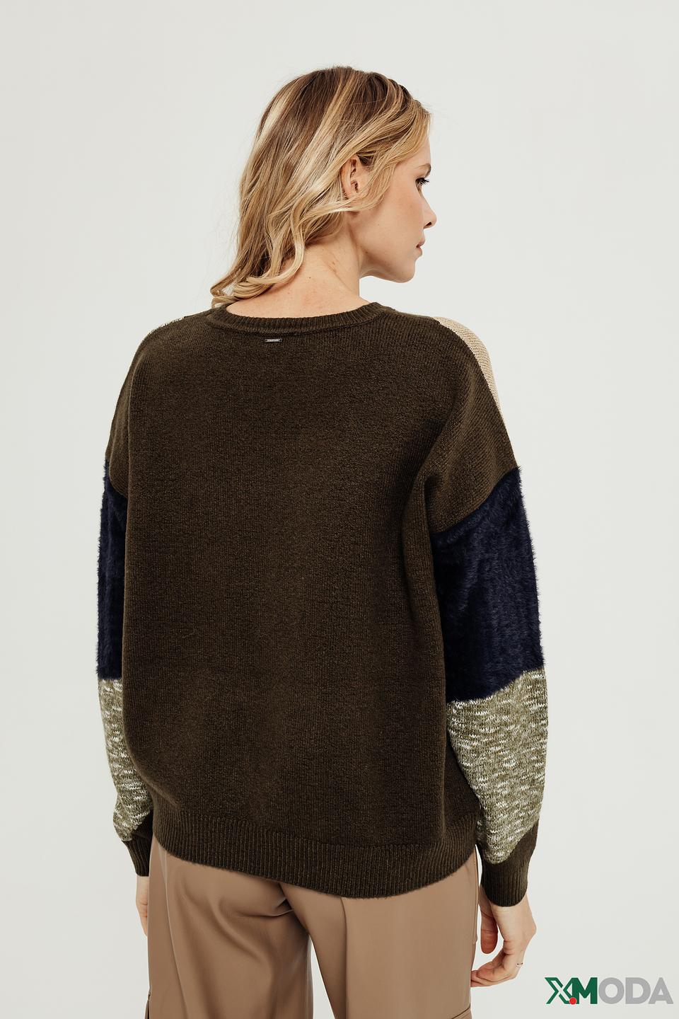 Пуловер Taifun в полоску