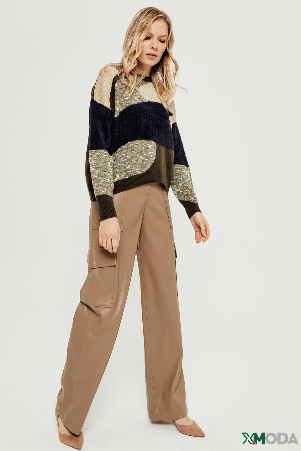 Пуловер Taifun в полоску