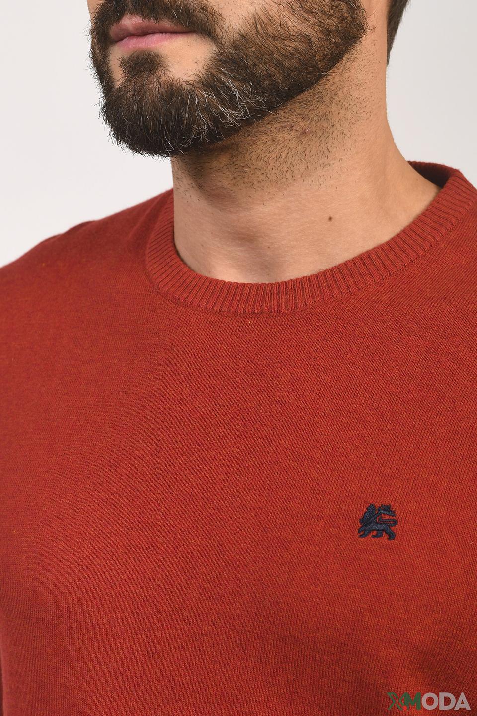 Джемпер Lerros рыжий с логотипом