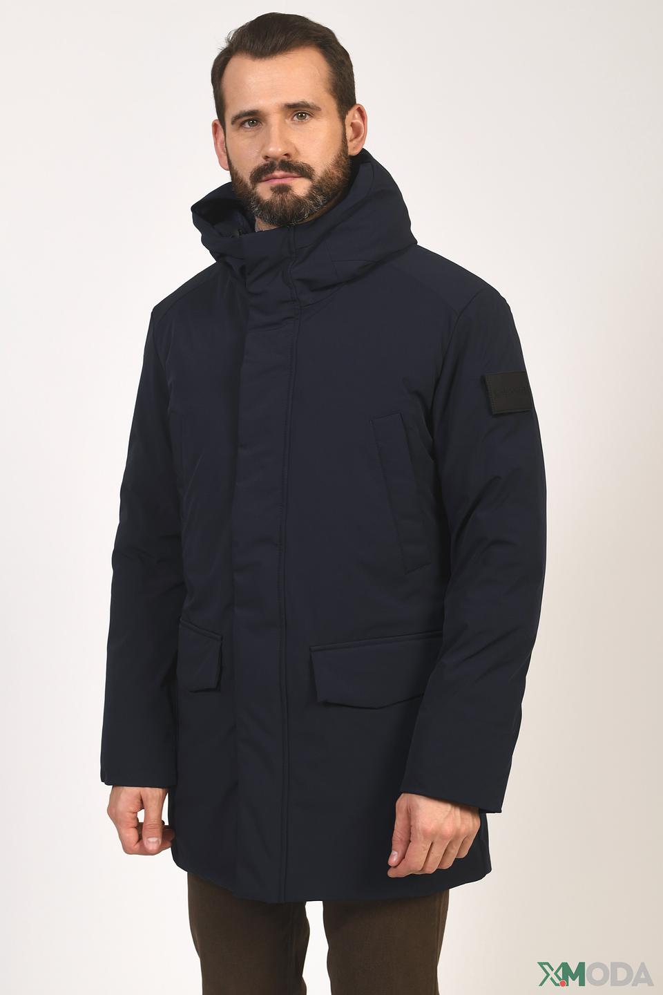 Пальто Calamar мужское тёмно-синее