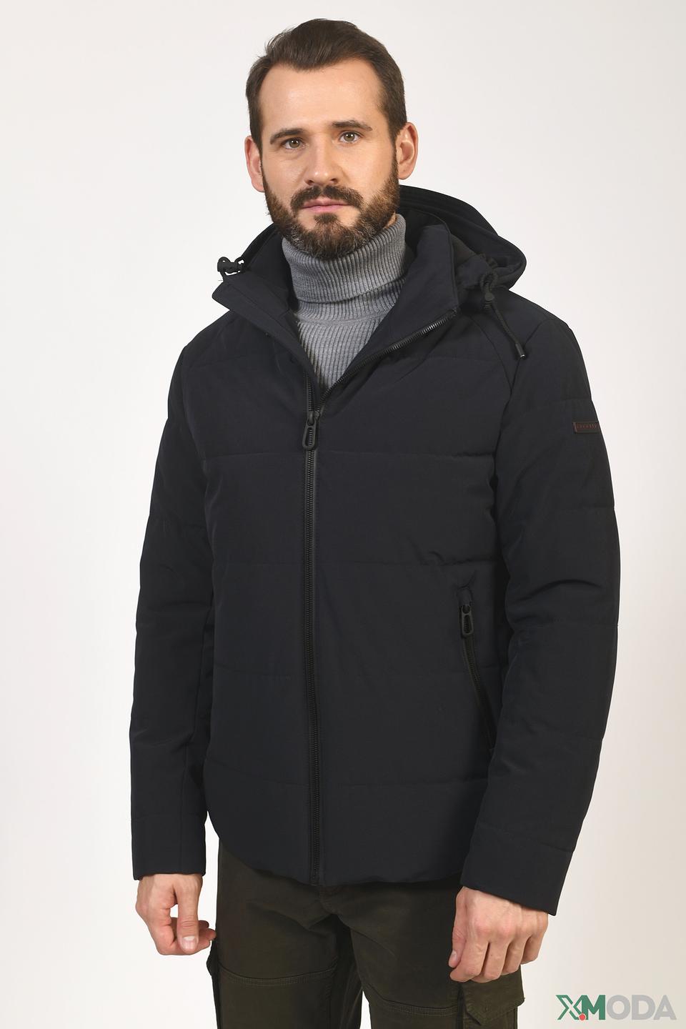 Куртка Bugatti стеганая чёрная