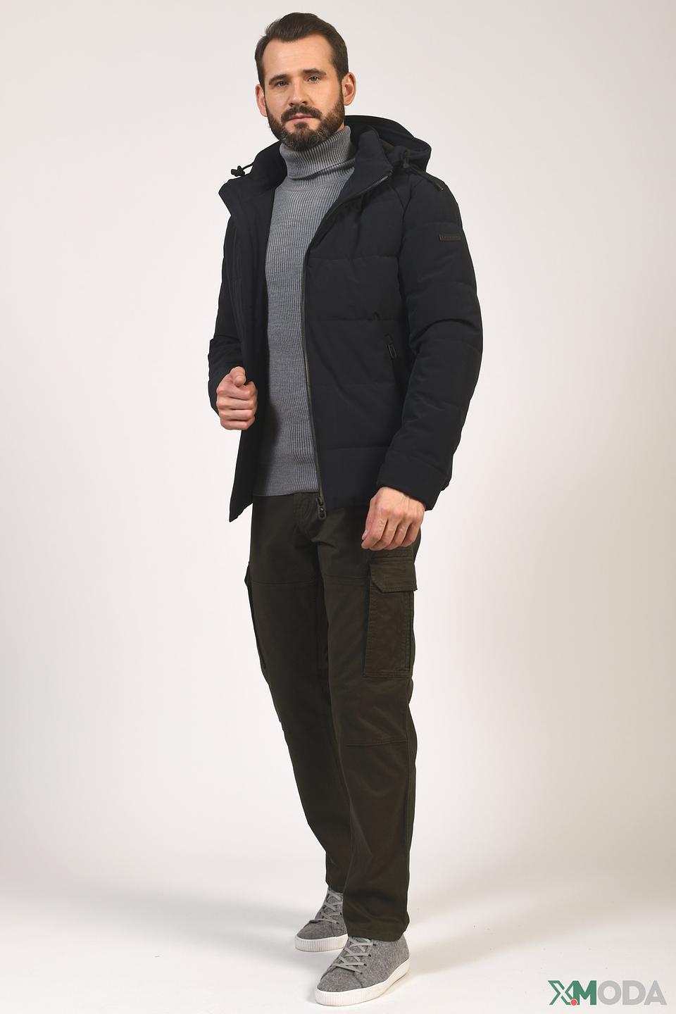 Куртка Bugatti стеганая чёрная