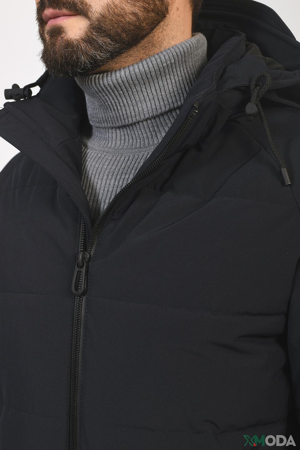 Куртка Bugatti стеганая чёрная