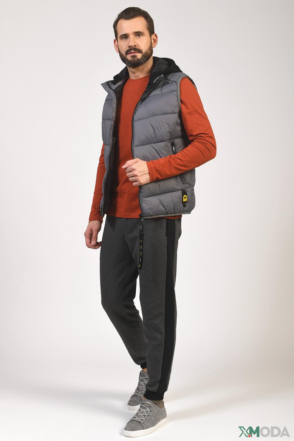 Жилет Granchio стеганый серый