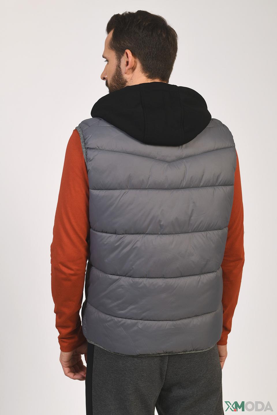 Жилет Granchio стеганый серый