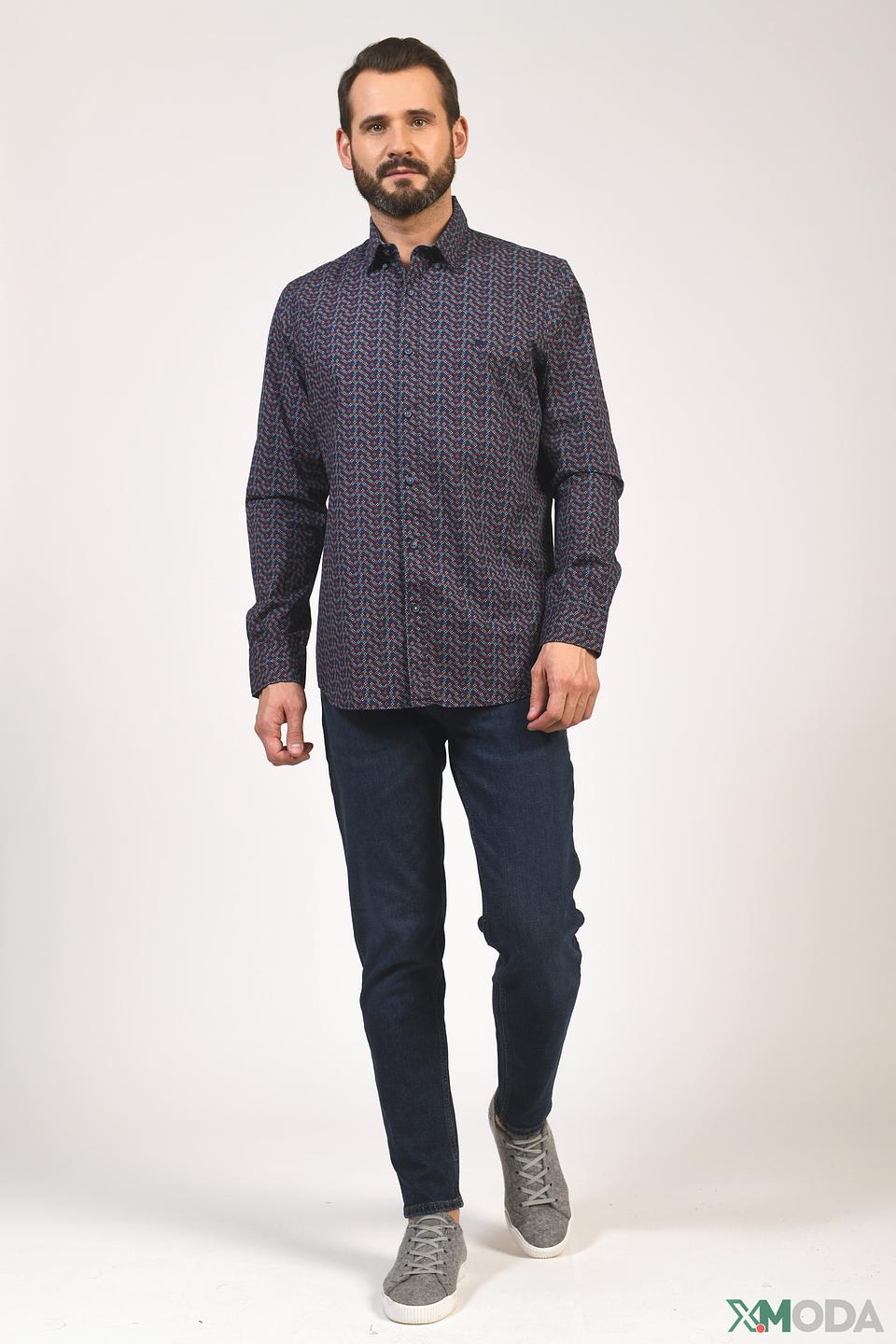 Рубашка Lerros с геометрическим рисунком