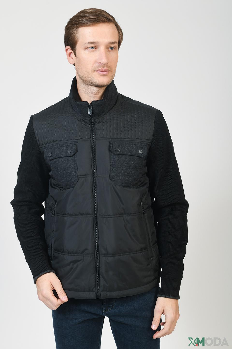 Куртка Claudio Campione степлёная чёрная