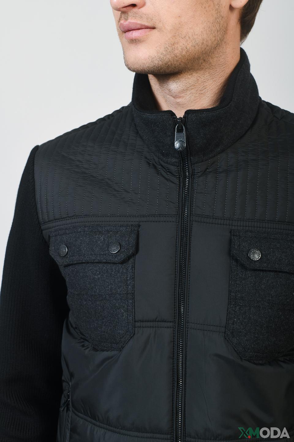 Куртка Claudio Campione степлёная чёрная