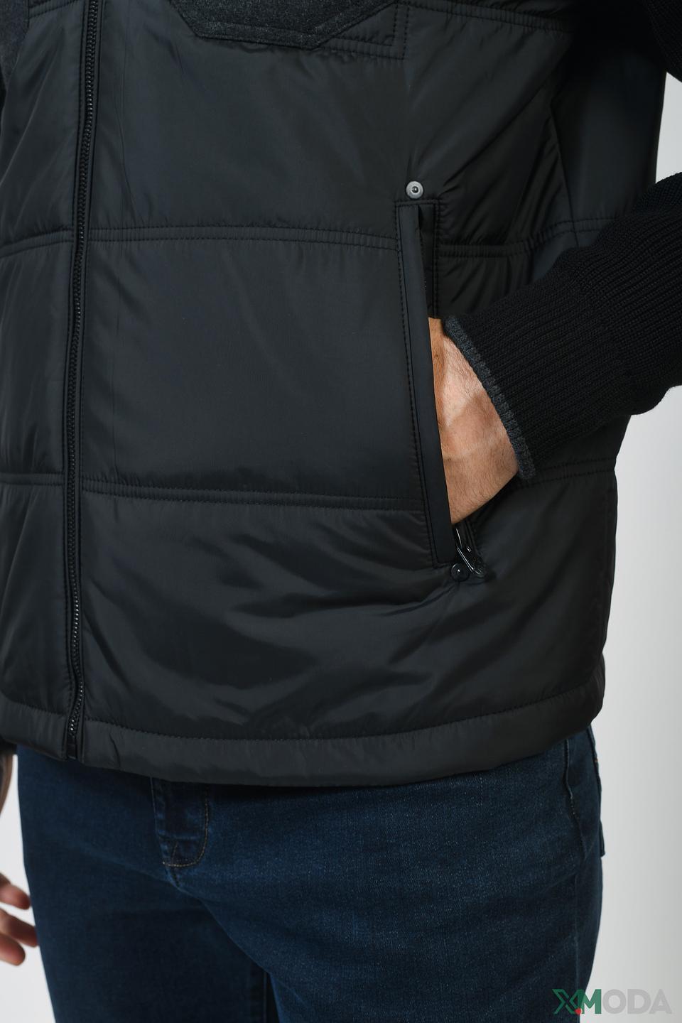 Куртка Claudio Campione степлёная чёрная