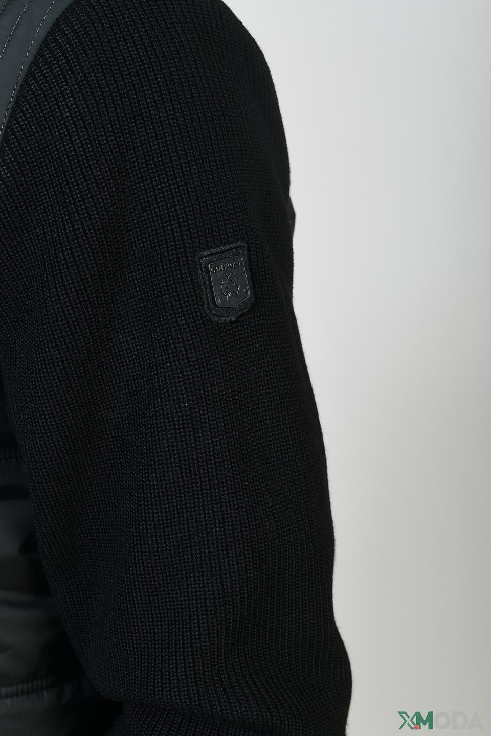 Куртка Claudio Campione степлёная чёрная