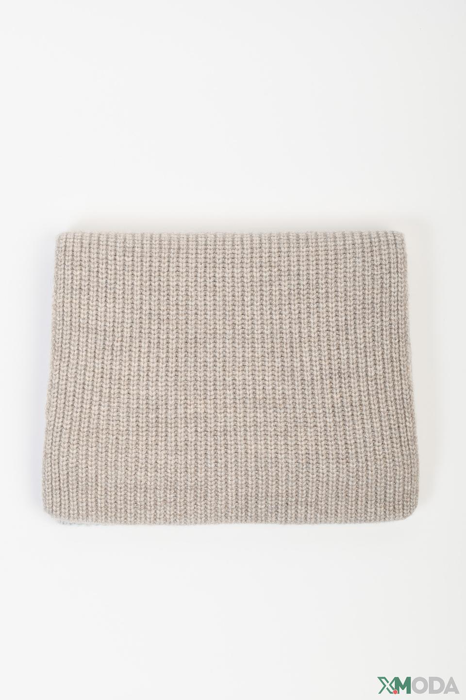 Шарф Marc Cain вязаный серый