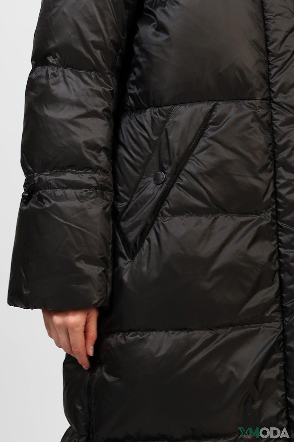 Пальто Milestone стеганое чёрное