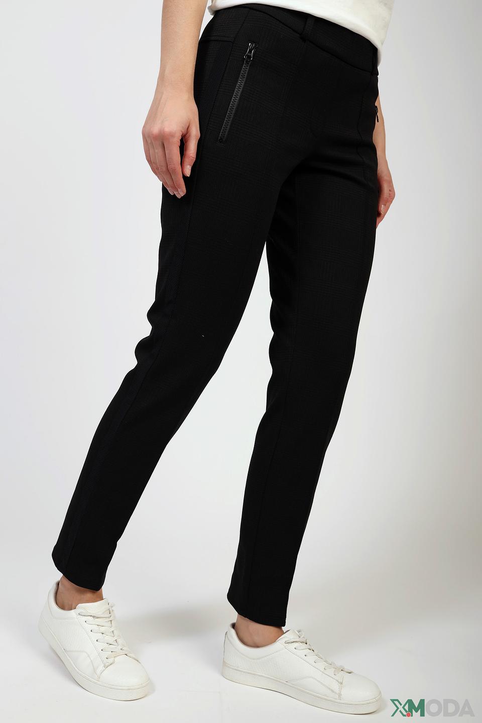 Брюки Cambio чёрные с карманами