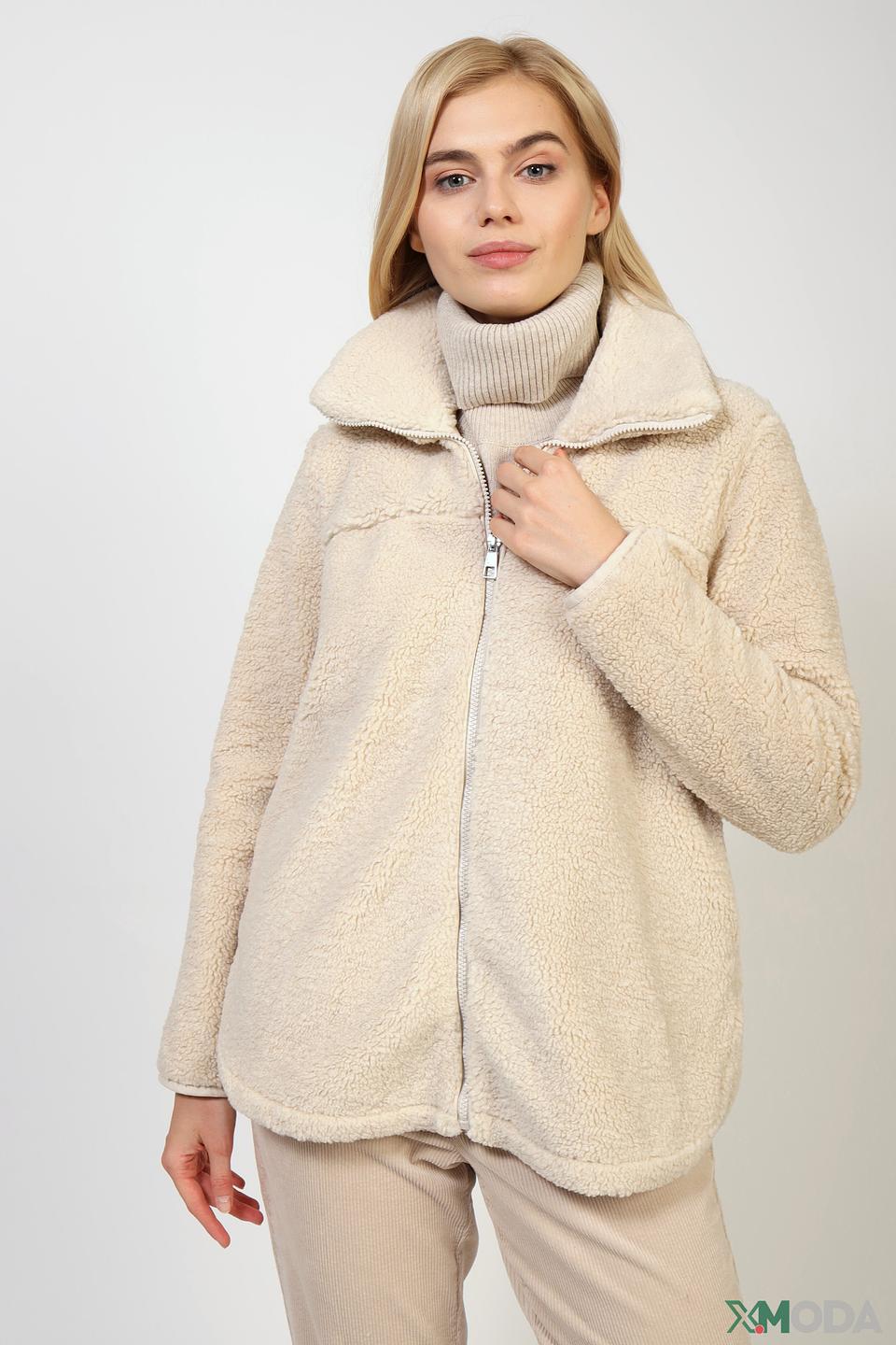 Куртка Tom Tailor teddy бежевая