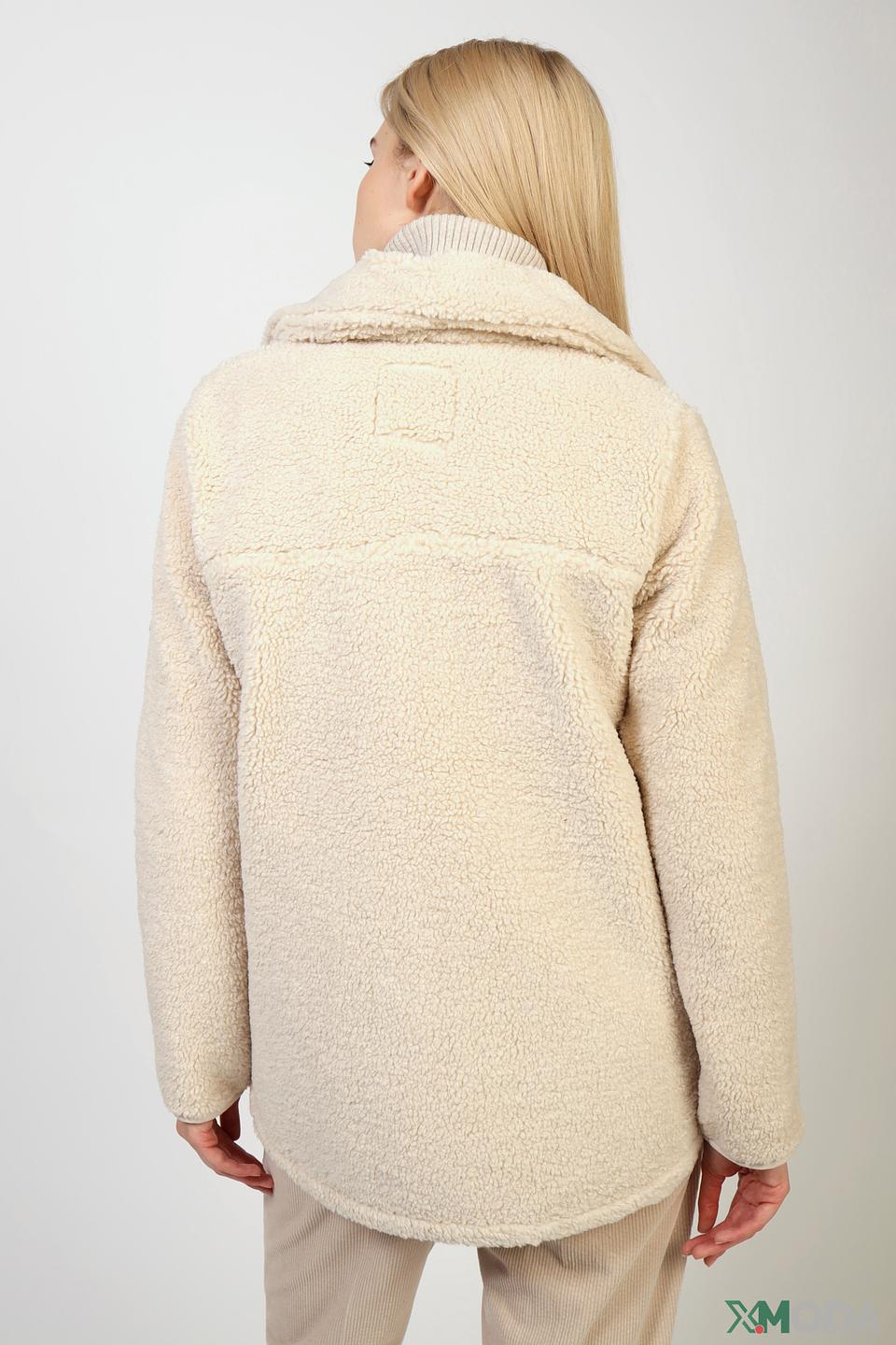 Куртка Tom Tailor teddy бежевая