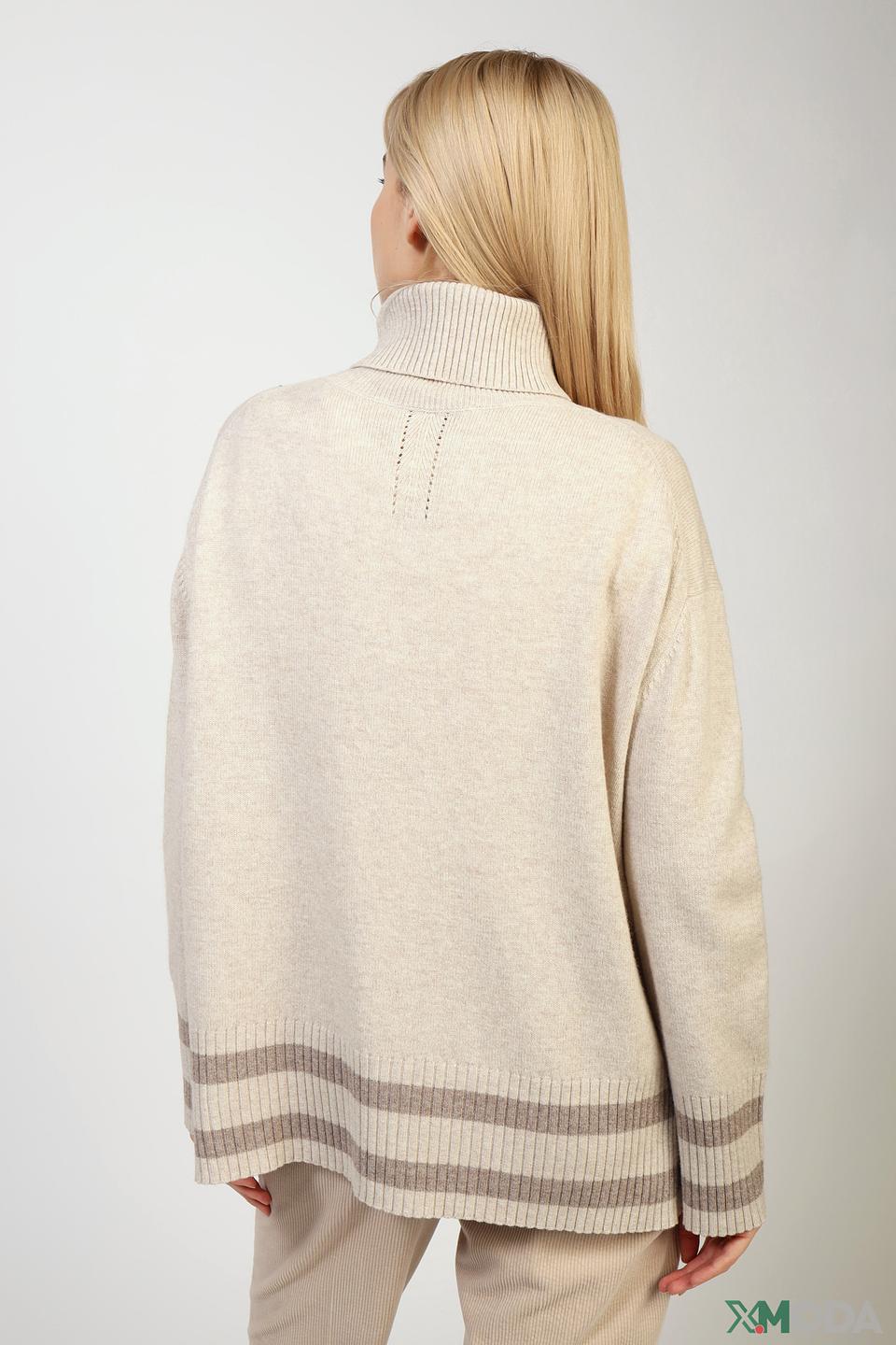 Водолазка Oui с надписью "CHIL"