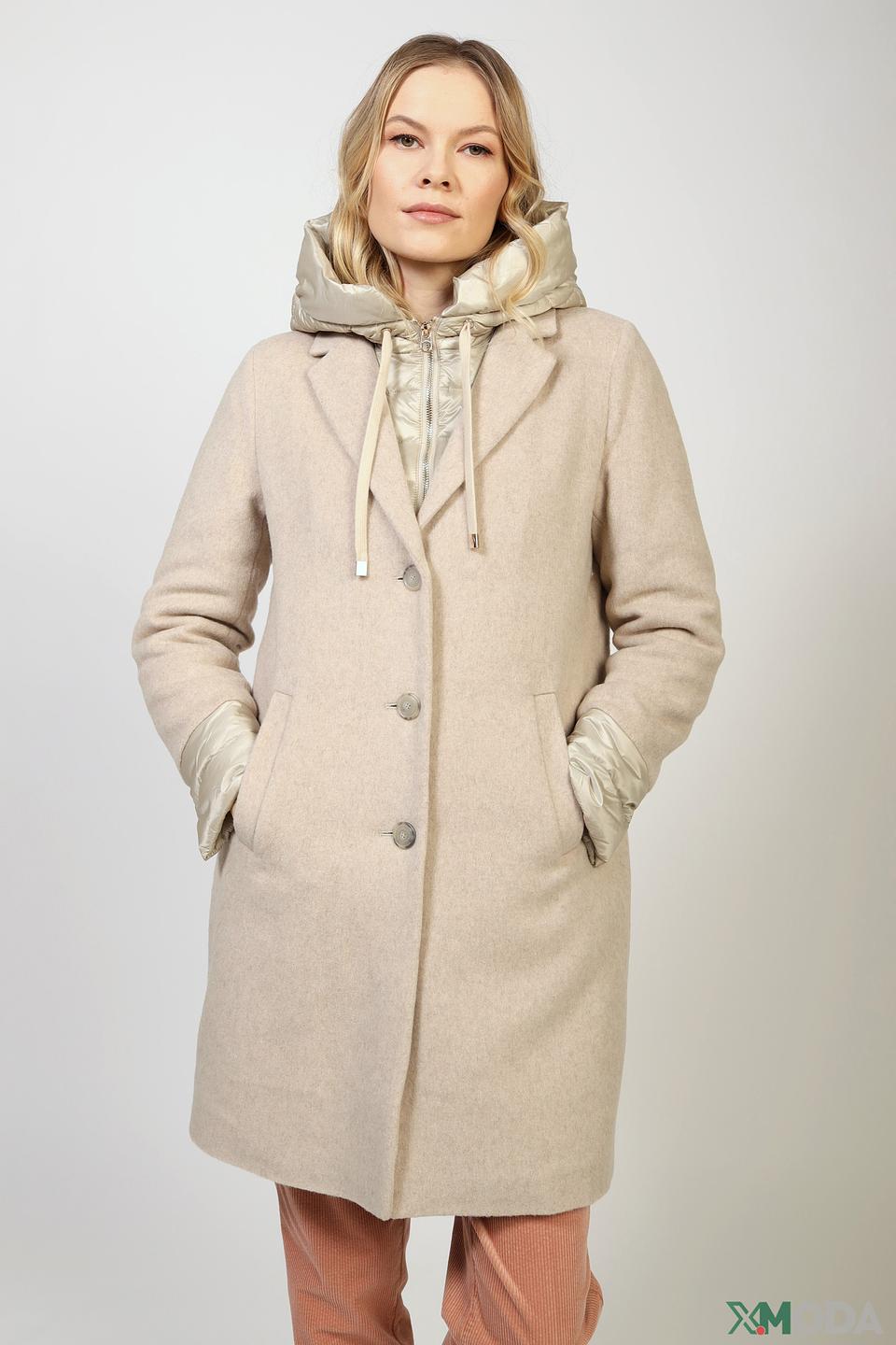 Пальто Milestone бежевое