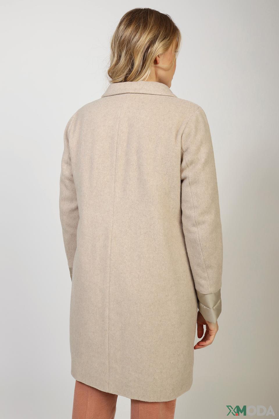 Пальто Milestone бежевое