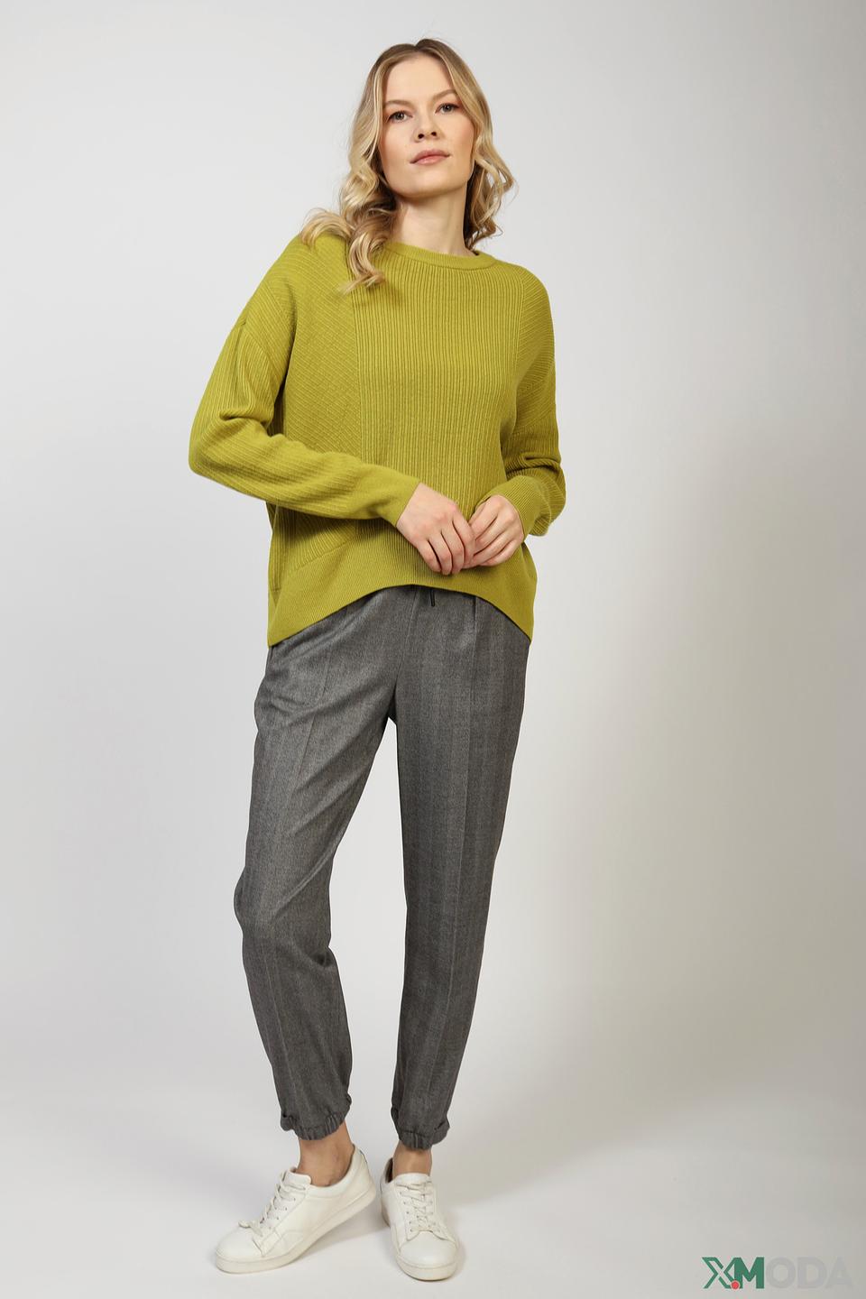 Пуловер Taifun оливковый