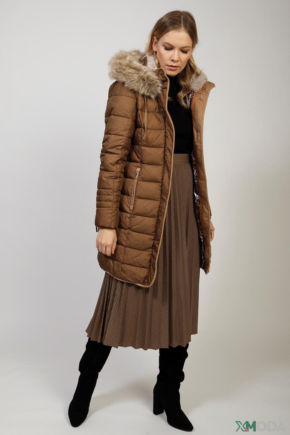 Куртка Milestone стеганая коричневая