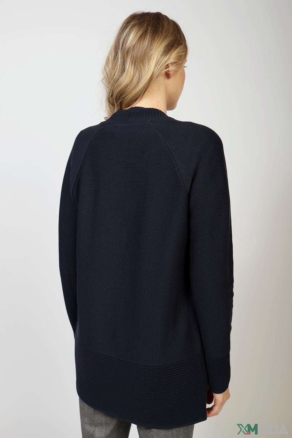 Жакет Olsen вязаный тёмно-синий