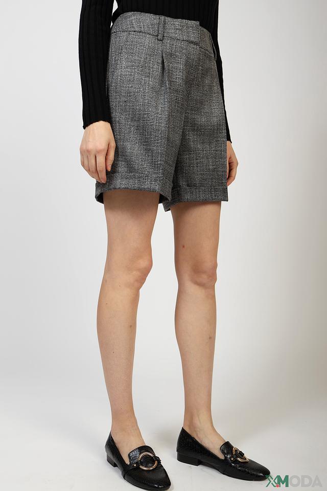 Шорты Marc Aurel в клетку серые