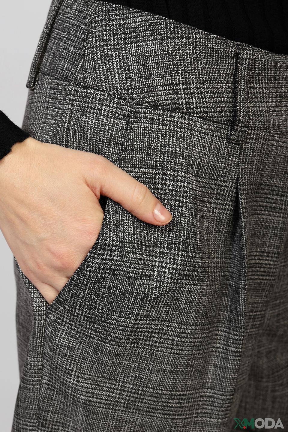 Шорты Marc Aurel в клетку серые