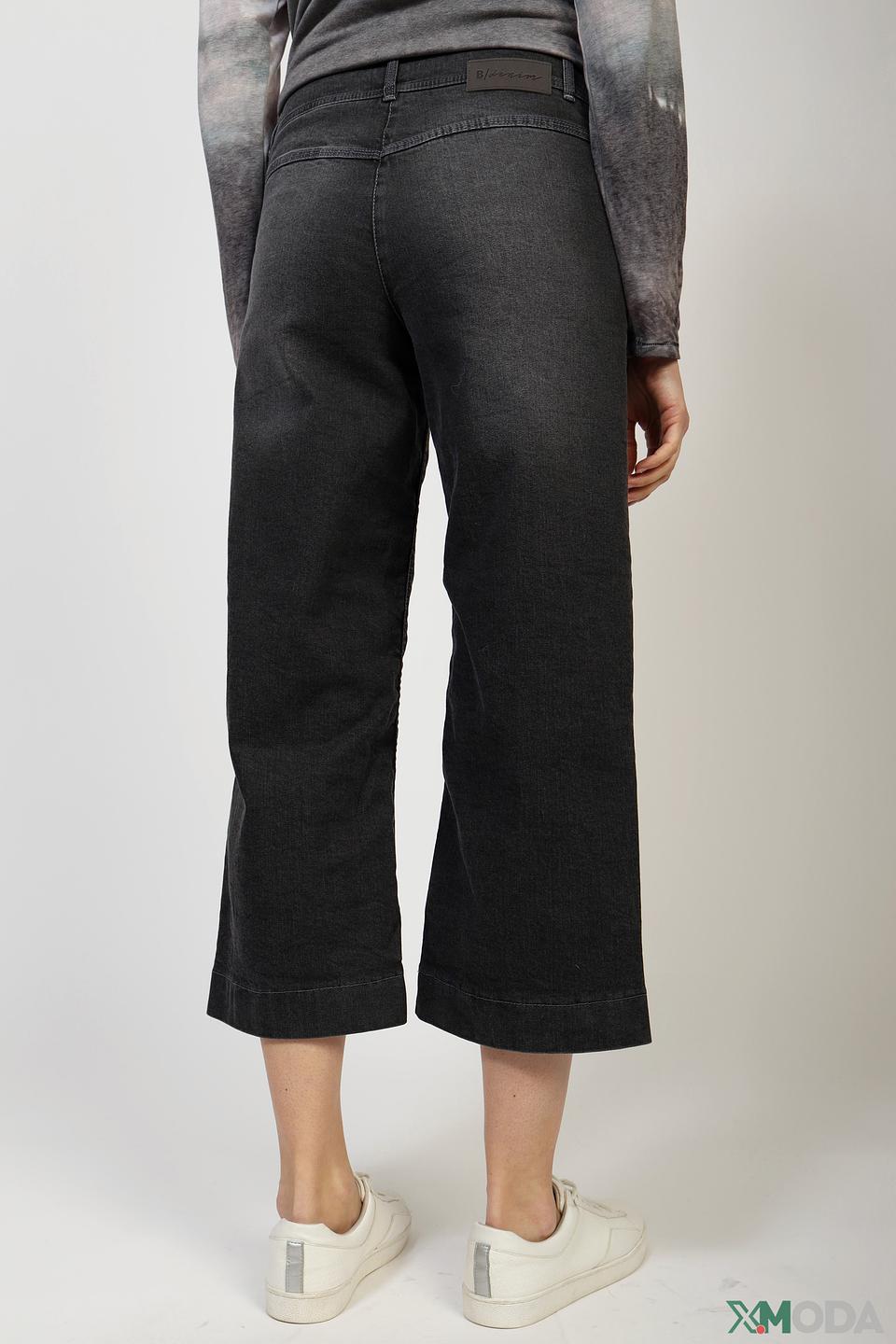 Джинсы Bianca кюлоты серые