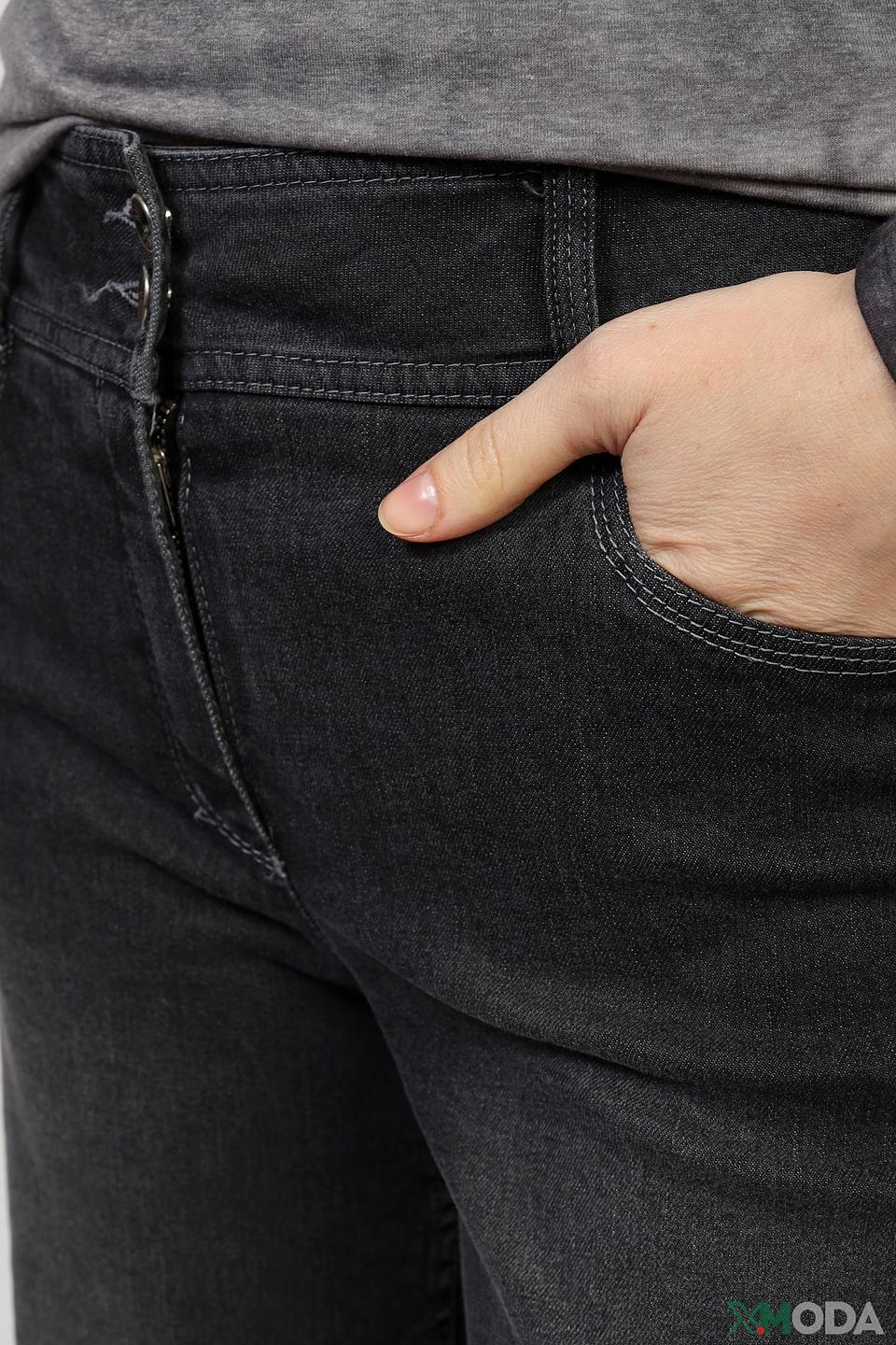 Джинсы Bianca кюлоты серые