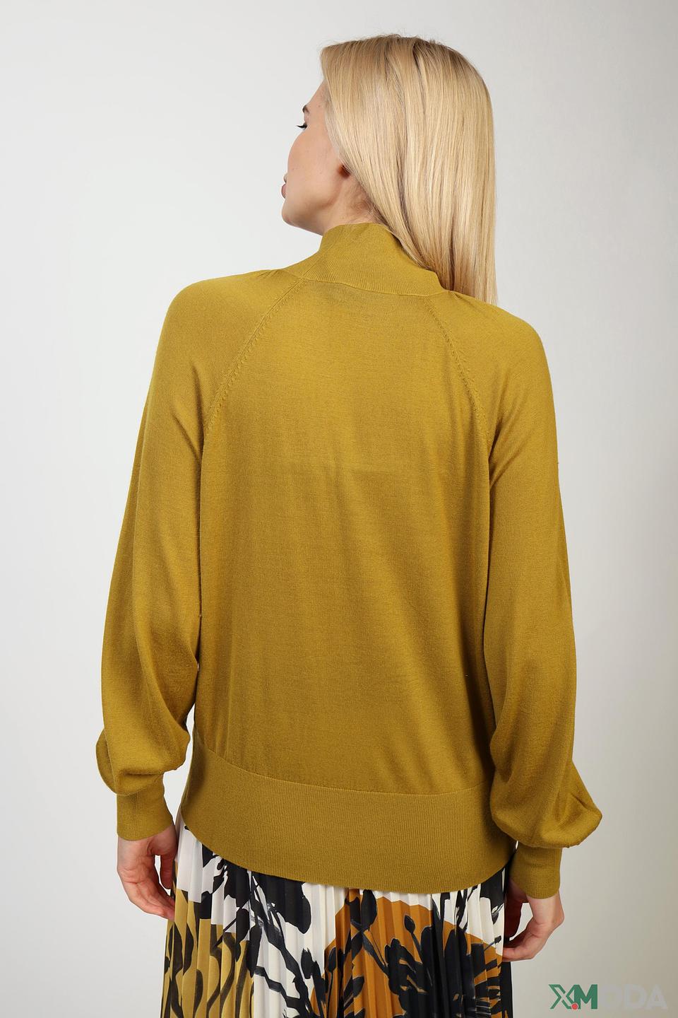 Пуловер Luisa Cerano горчичный