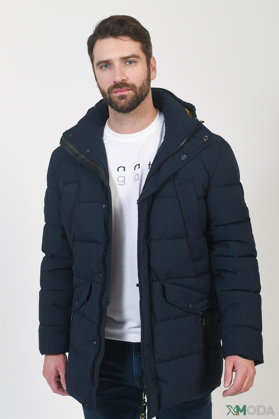 Куртка Granchio стеганая синяя