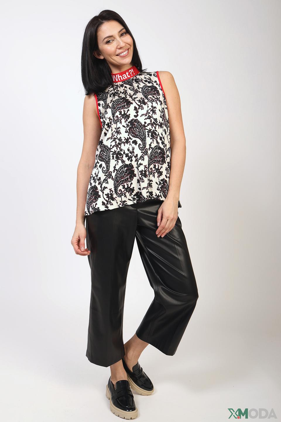 Топ Marc Aurel с принтом и надписью