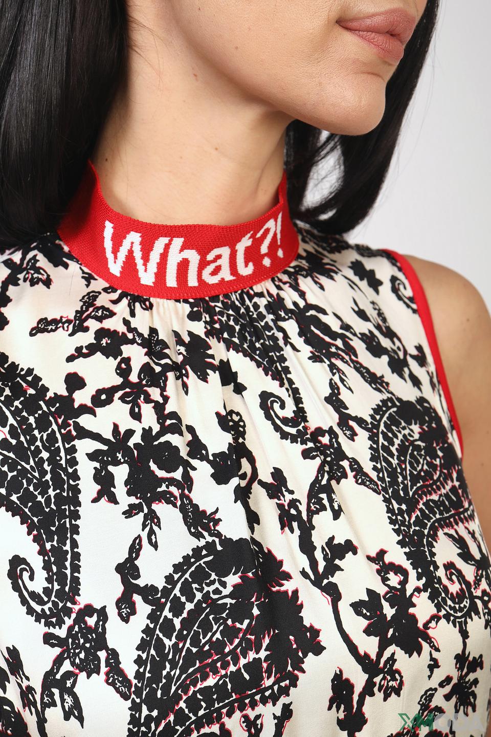 Топ Marc Aurel с принтом и надписью