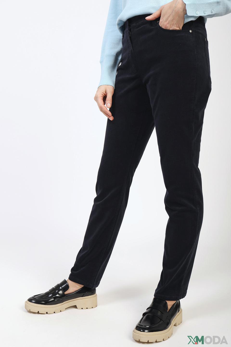 Брюки вельветовые Olsen чёрные