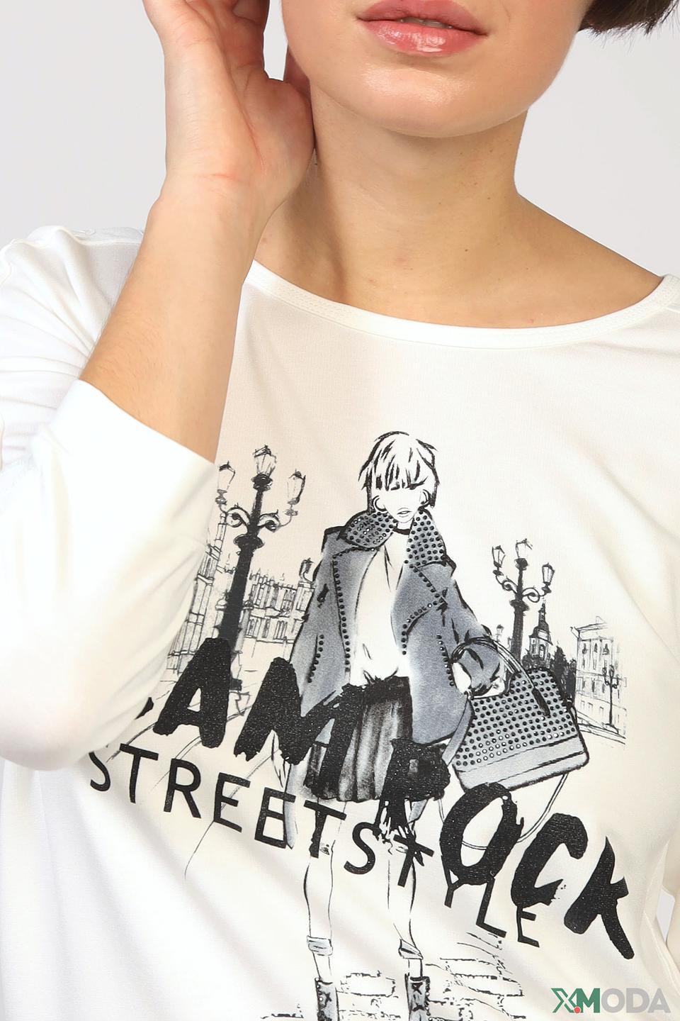 Футболка Monari с принтом