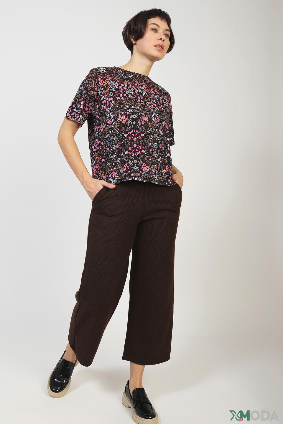 Брюки кюлоты Tom Tailor коричневые