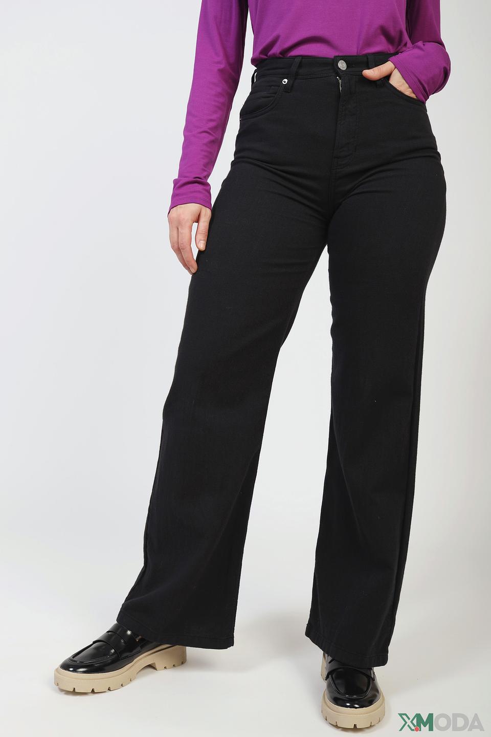 Брюки палаццо s.Oliver чёрные