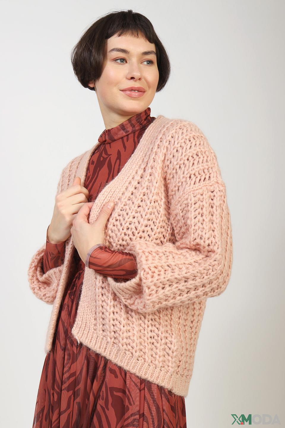 Кардиган Rich and Royal персиковый